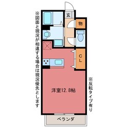 ビアンシュール美園の物件間取画像